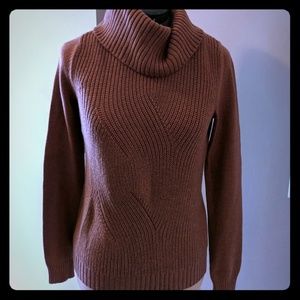 Mauve Gap Cowl Neck Sweater - Sz. Small